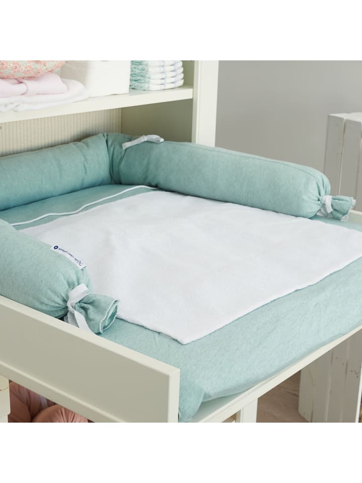 nordic coast company  Bettschlange in Mint- (L) 180 cm günstig kaufen onesize