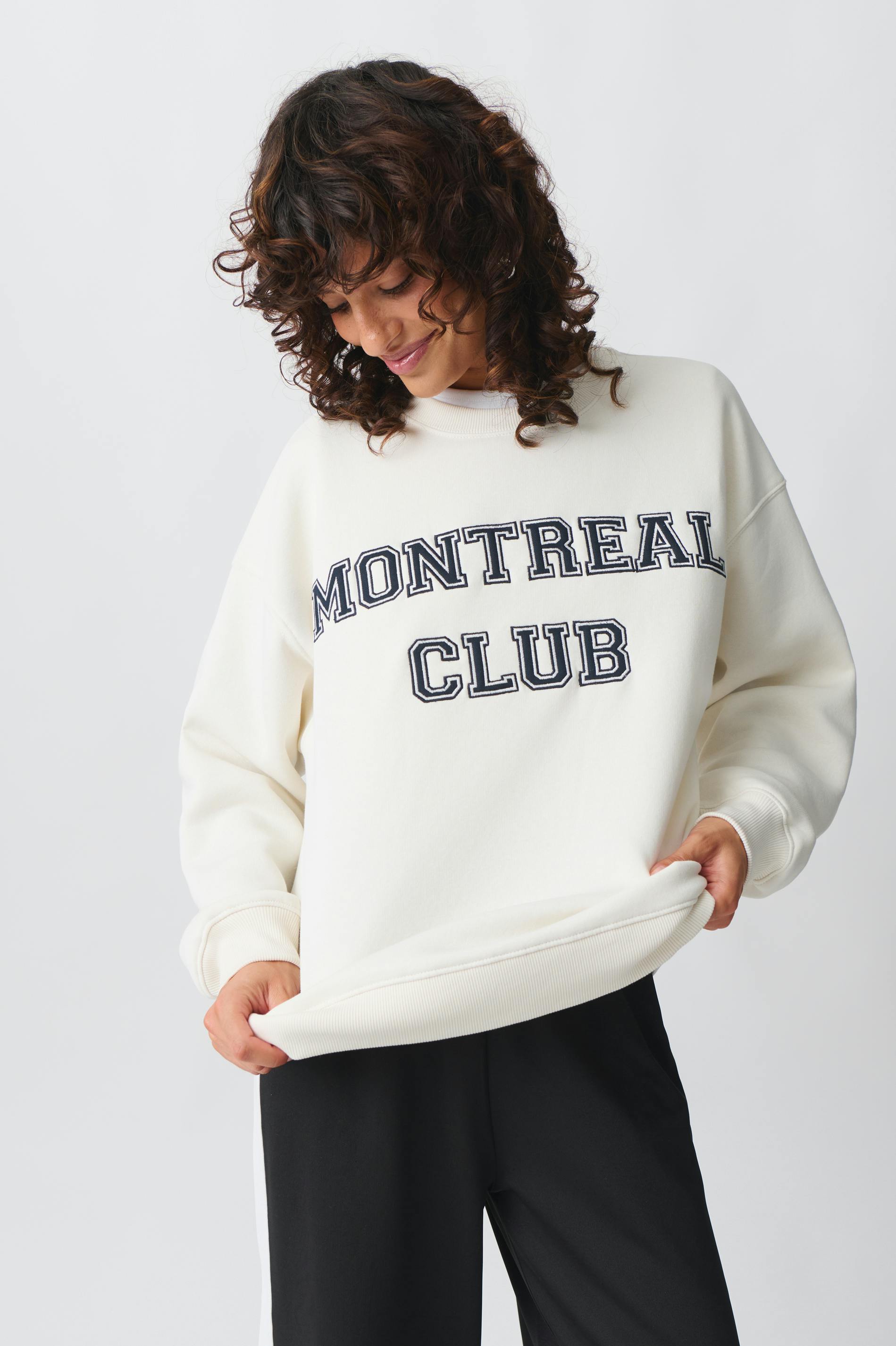 Printed sweater