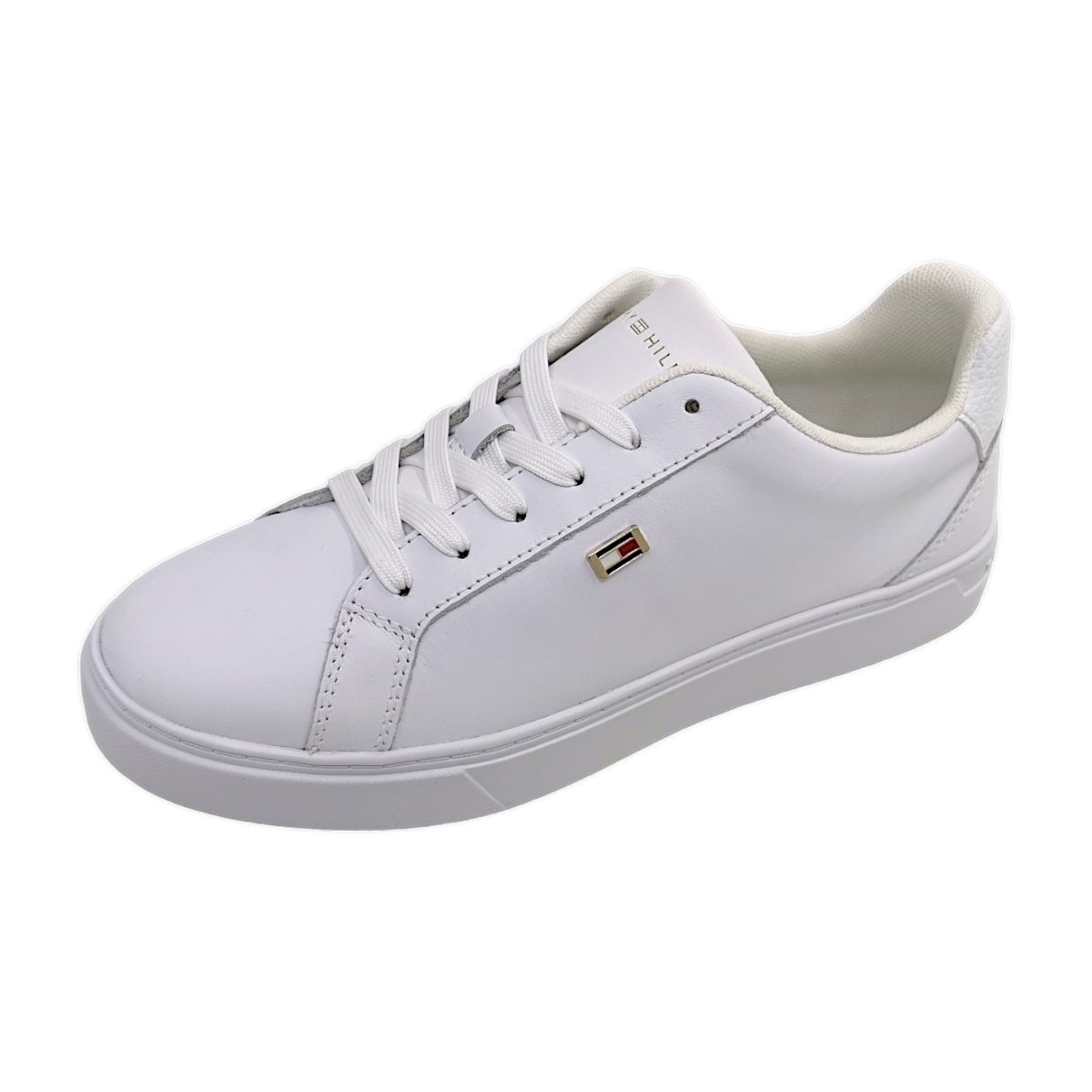 Tommy Hilfiger Flag Court Sneaker FW0FW08072 Weiß YBS withe