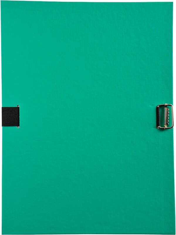 Exacompta Dokumentenmappe 30103H DIN A4 Grün Recycelter Karton 24 x 32 cm 10 Stück