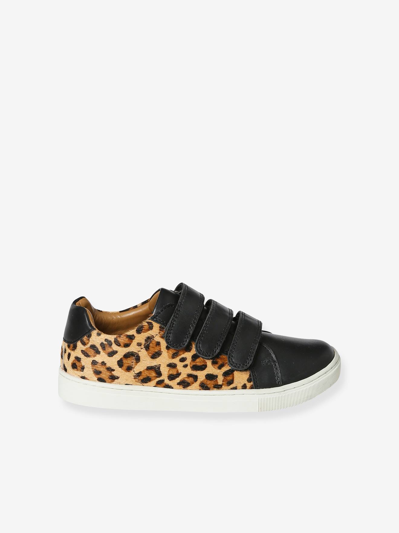 Vertbaudet Kinder Sneakers - schwarz bedruckt
