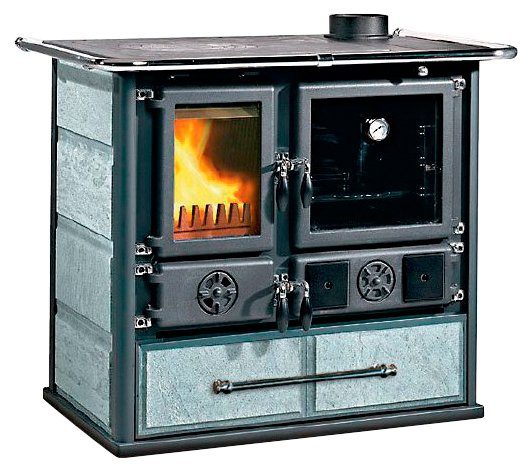 La Nordica Festbrennstoffherd ROSA, 6,5 kW, Zeitbrand