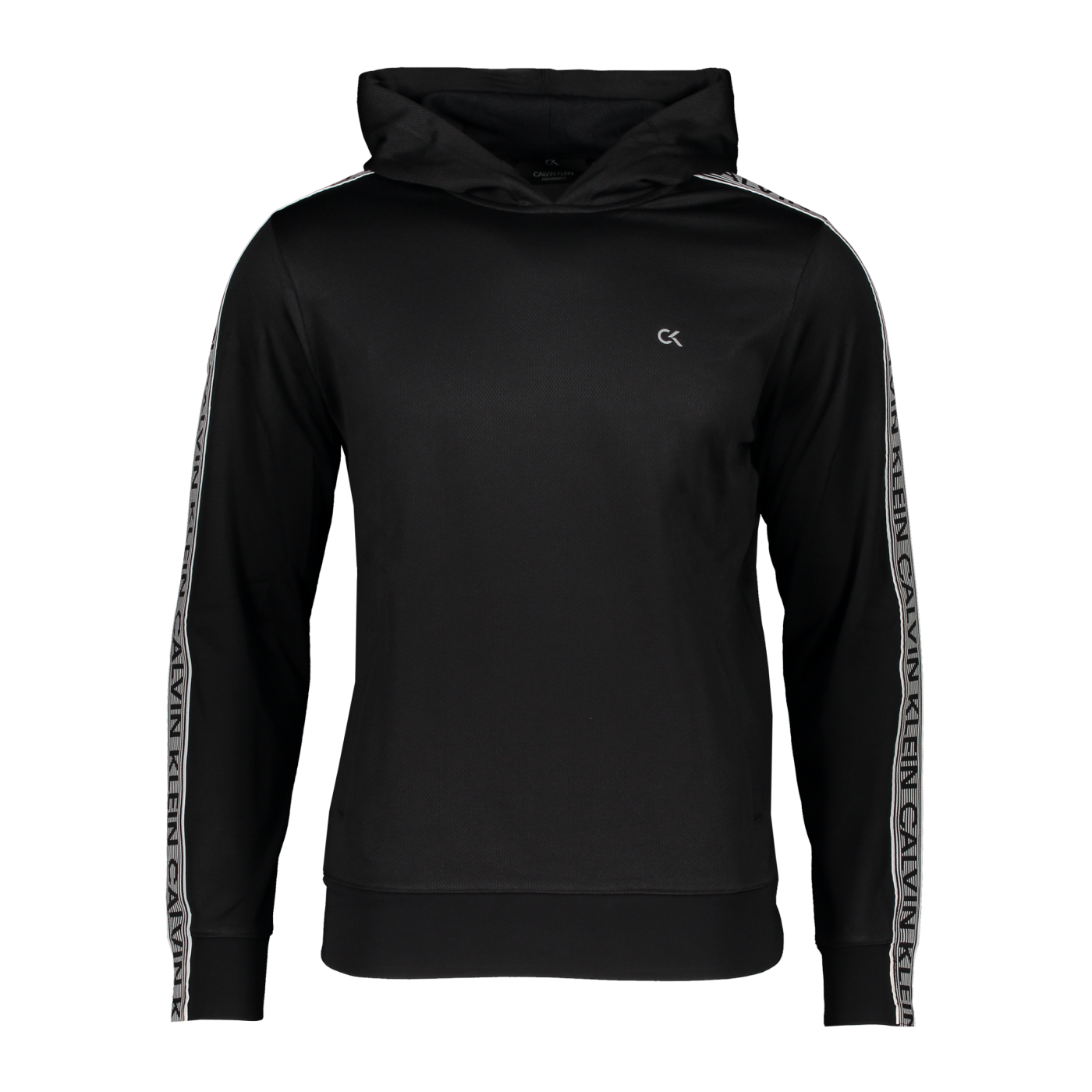 Calvin Klein Performance Hoody Schwarz Weiss F001