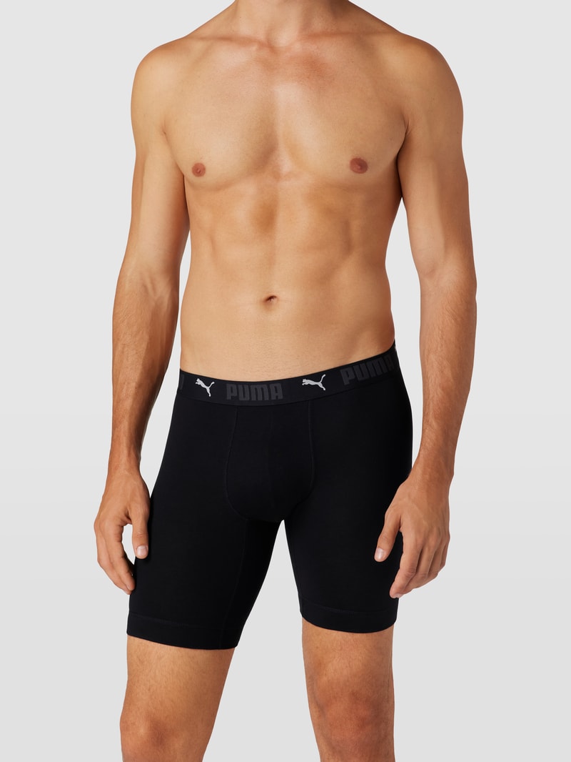 Trunks mit Label-Details im 2er-Pack in schwarz