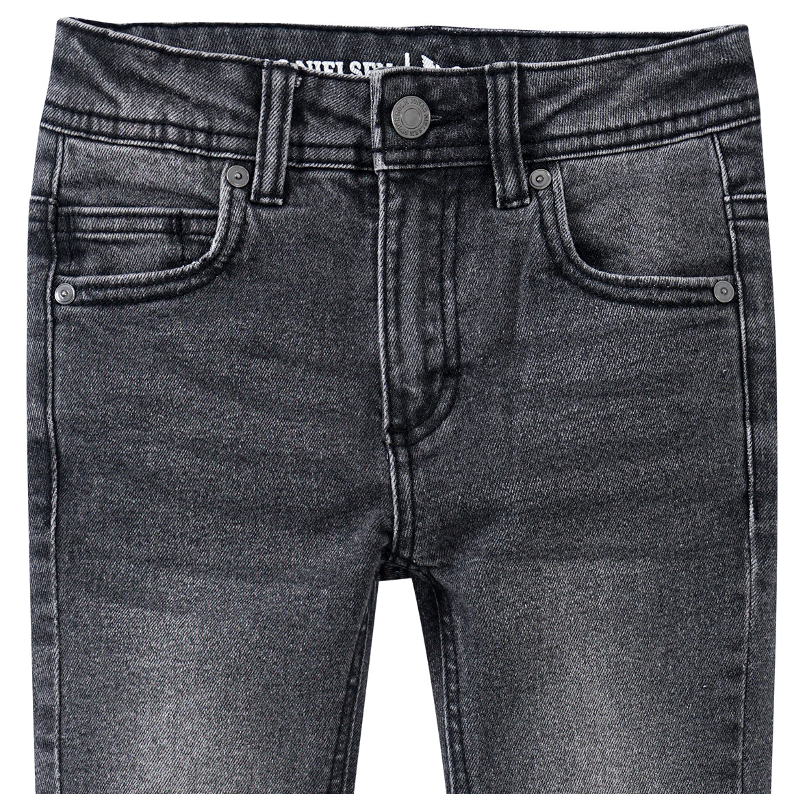 Jungen Skinny-Jeans mit Used-Waschung