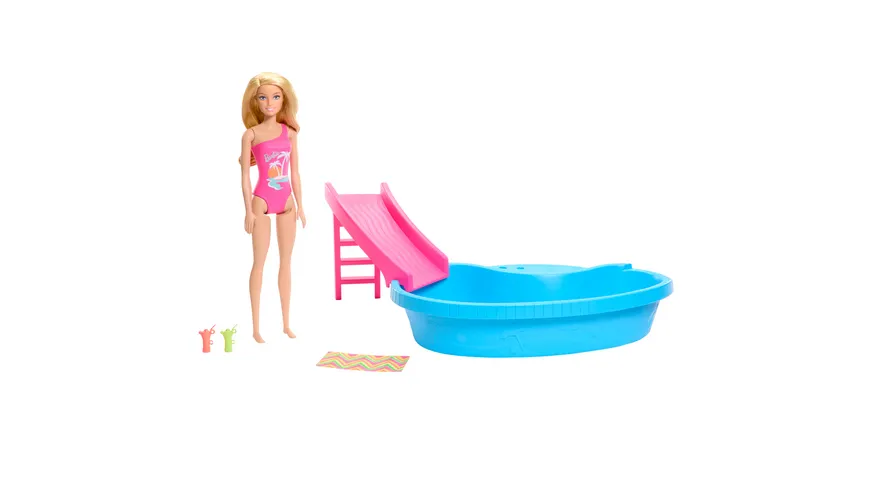 Barbie Pool mit Puppe