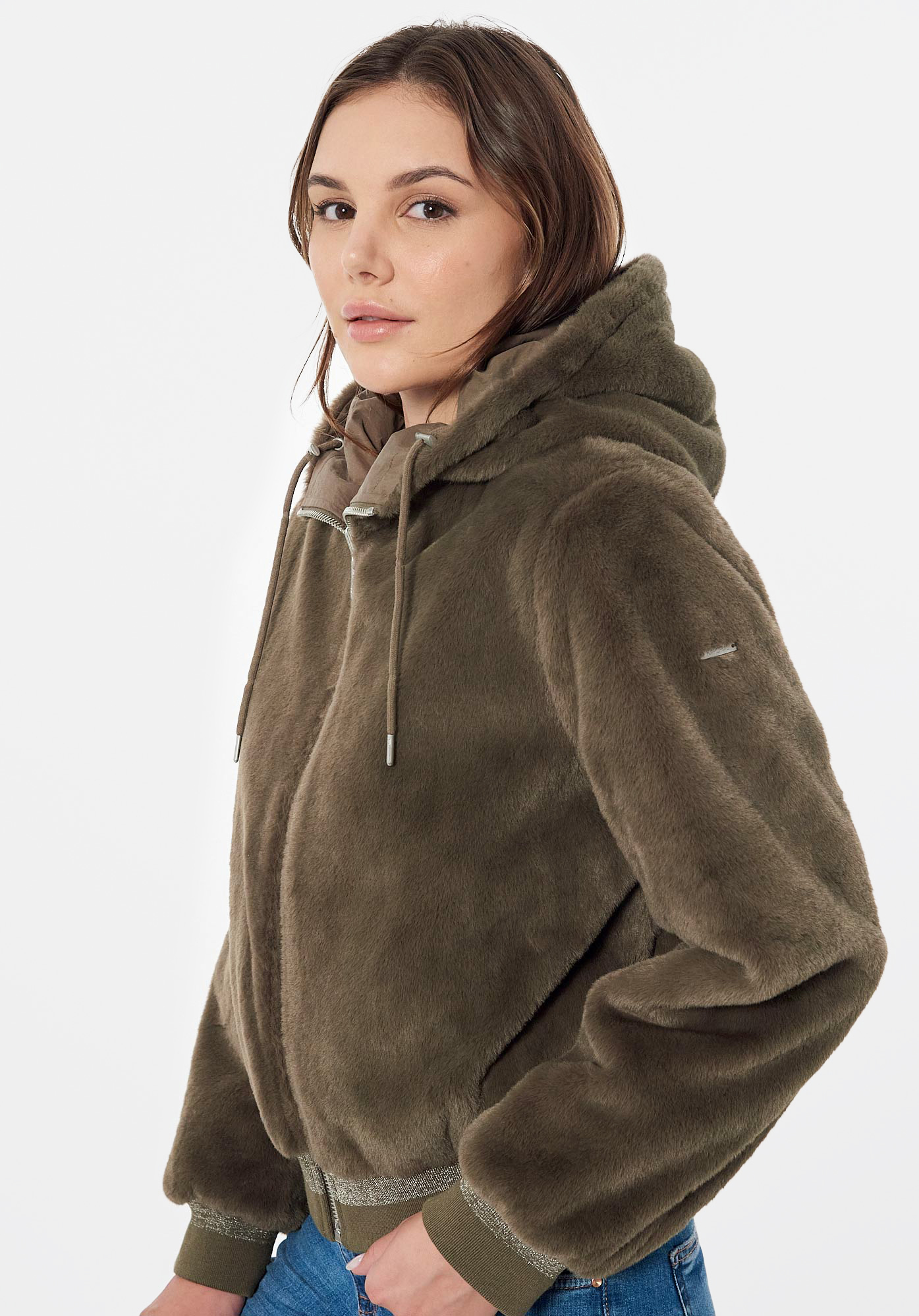 DIDA   Veste réversible kaki Femme