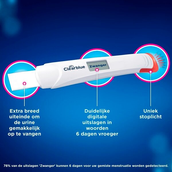 Clearblue Digital Ultra Early Pregnancy Test Medical device - 2 pieces
