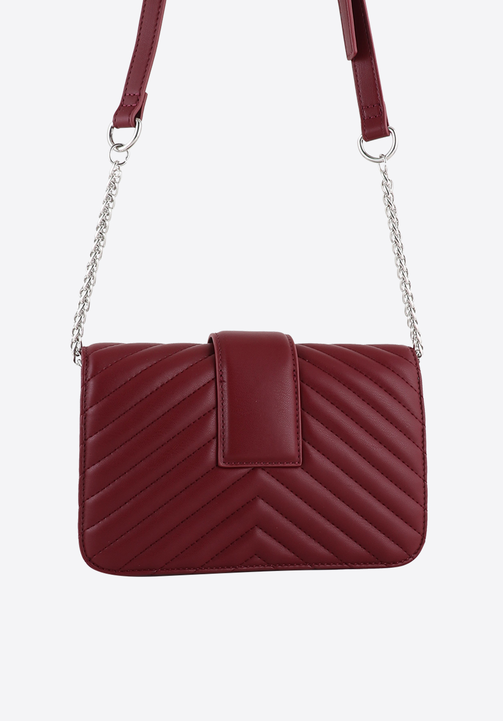 ALBA   Sac à bandoulière bordeaux femme