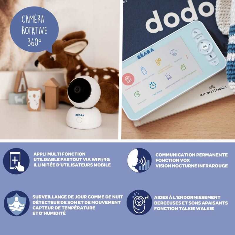 Babyphone vidéo Zen prenium Beaba