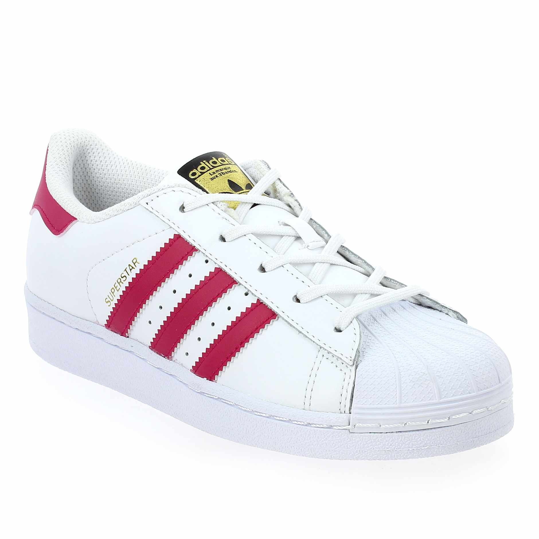 Adidas Originals  SUPERSTAR - Blanc Rose
