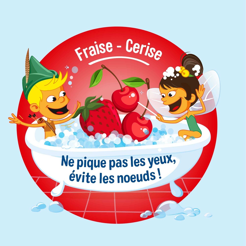 DOP Classique Shampooing Ultra Démêlant Fraise-Cerise
