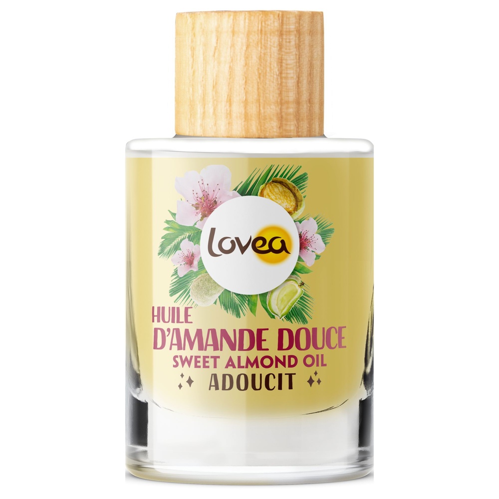 lovea Huile d'Amande douce Adoucit Huile d'Amande Douce - Peaux Délicates