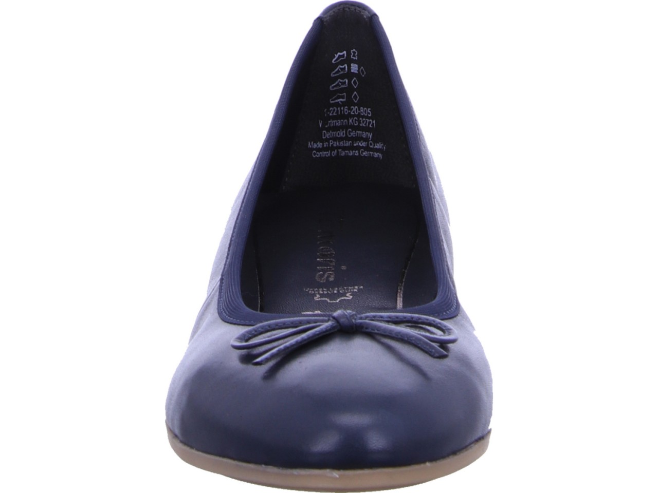 TAMARIS Ballerinas blau