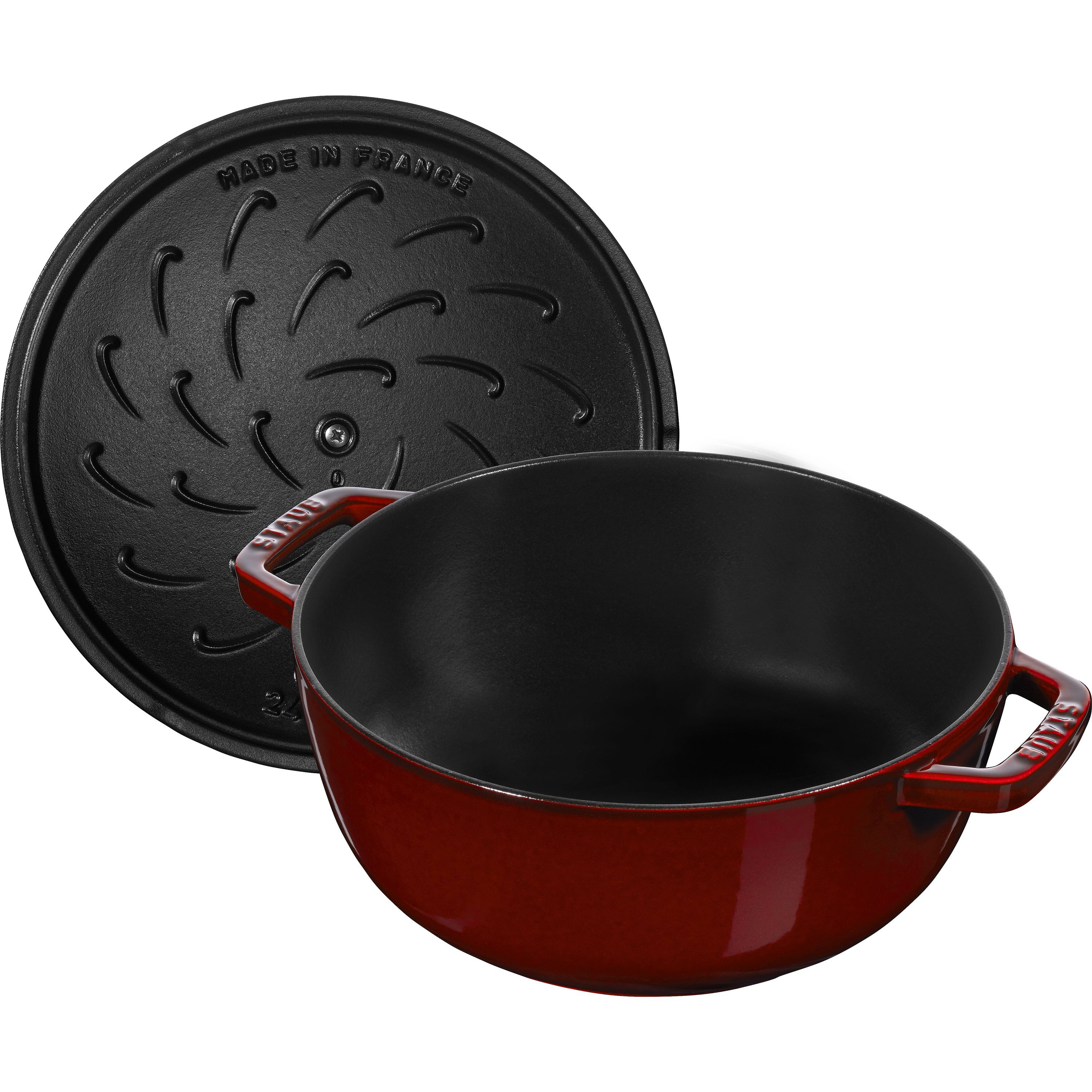 La Marmite Lilie 24 cm, Gusseisen