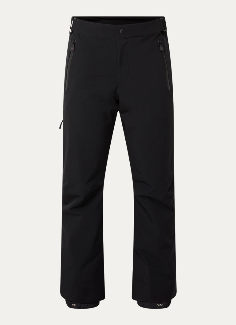 Pantalon de ski Moncler coupe droite avec poches zippées