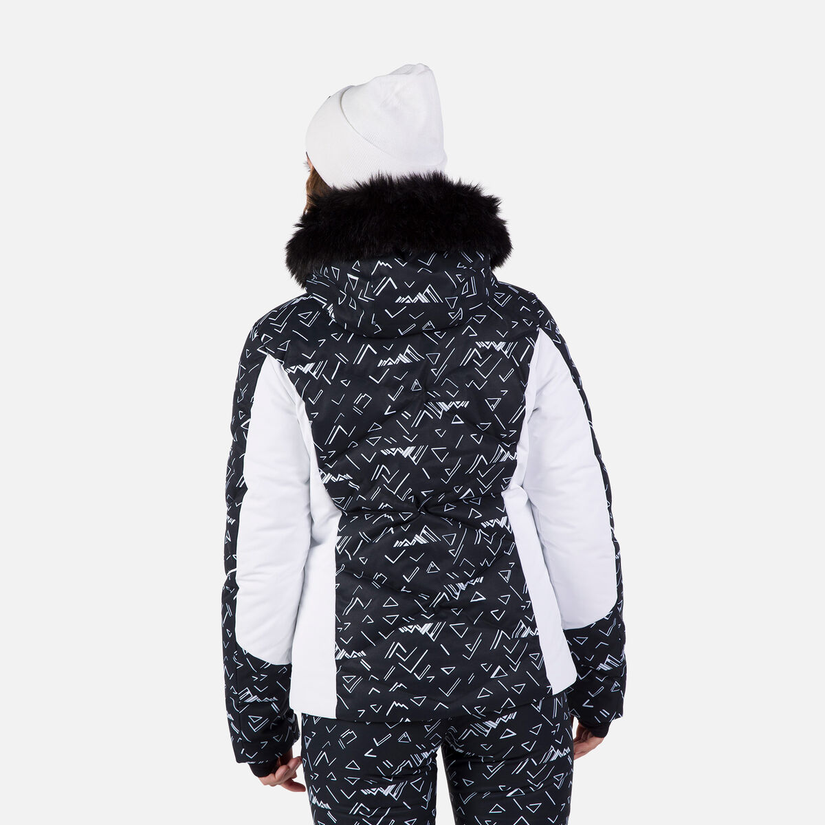 Damensteppjacke mit Print Staci
