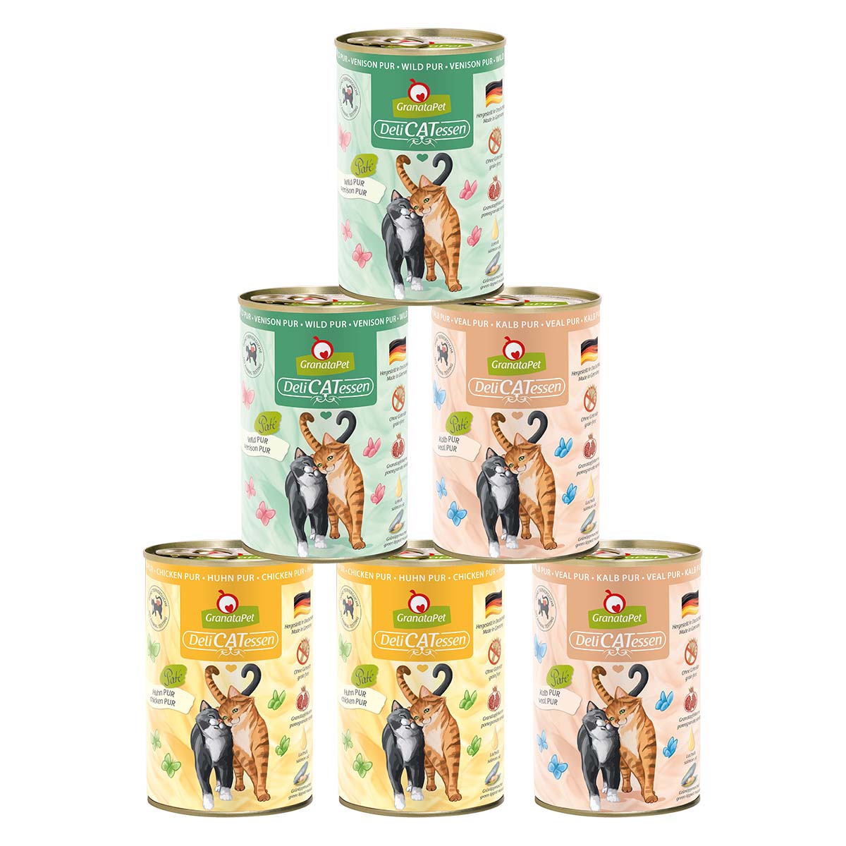 GranataPet DeliCatessen Multipack 2 PUR 6x400g bei ZooRoyal