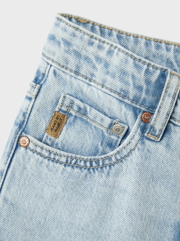 name it Jeans regular fit NKMRYAN STRAIGHT JEANS 3418-BE in light blue denim günstig kaufen