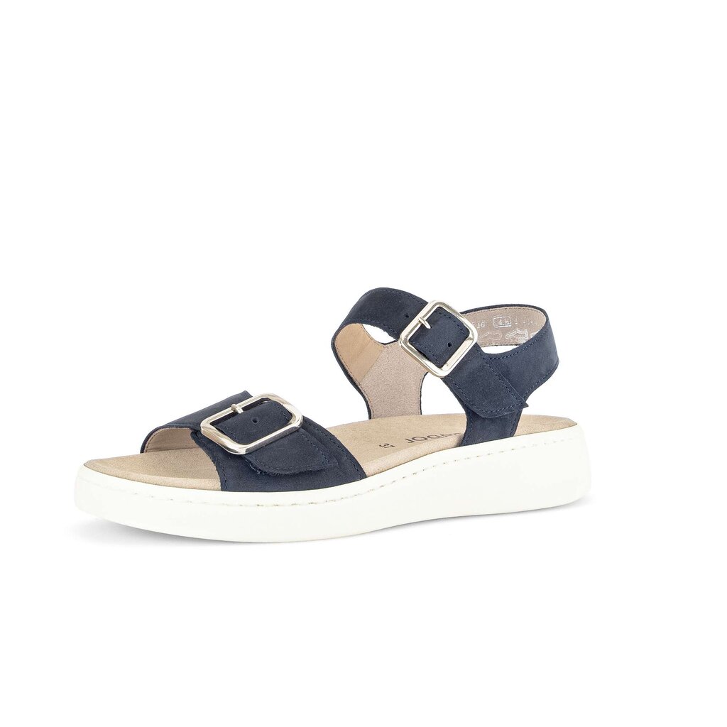 Gabor fashion Plateau Sandale blau