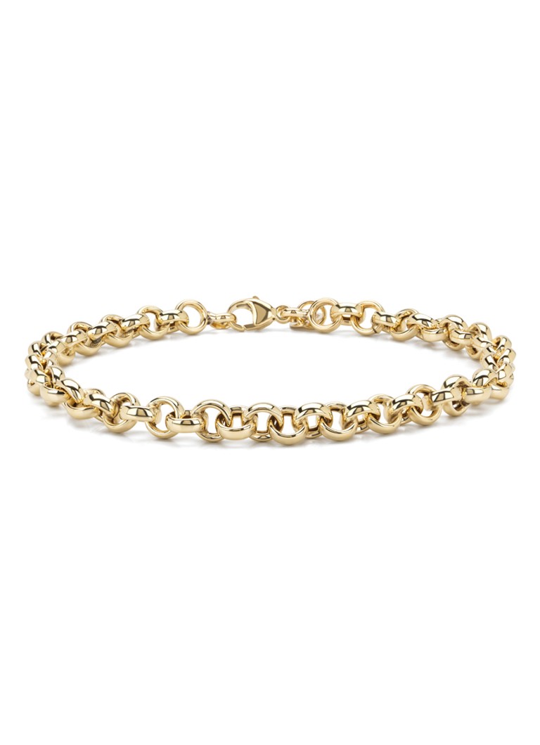 Diamond Point Yellow Gold Bracelet Timeless Treasures
