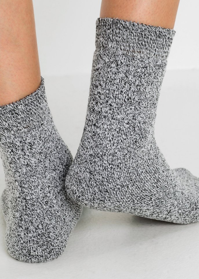 Thermo Frottee Socken (5er Pack) mit Bio-Baumwolle