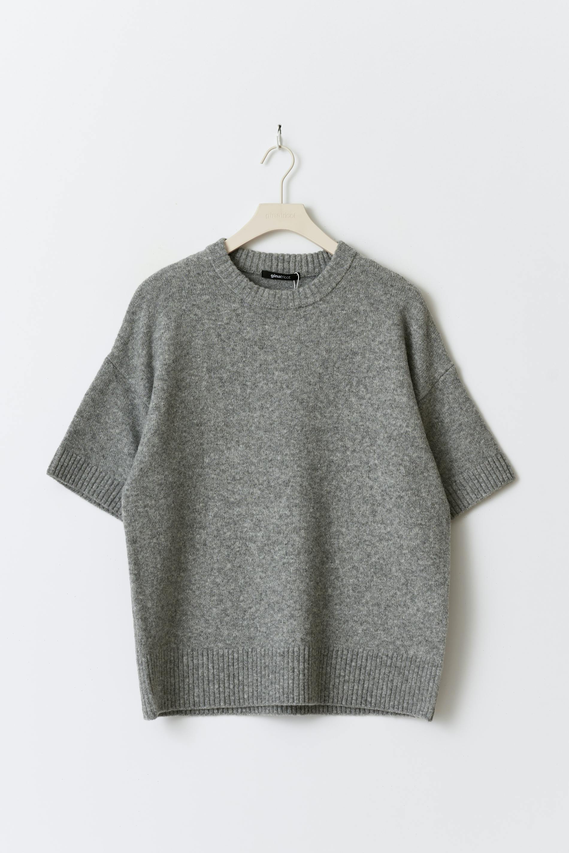 Oversized knitted tee