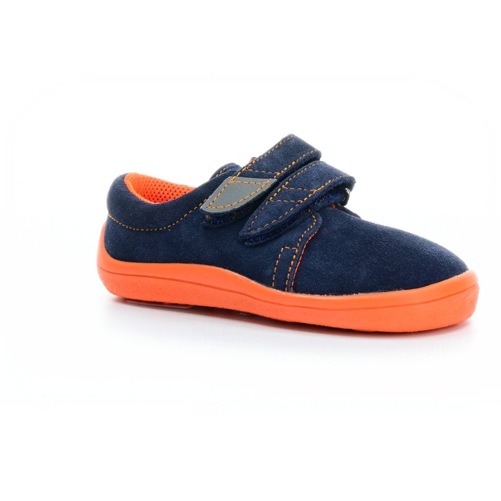 Beda Mandarine Blau Barfuß-Halbschuhe (BF 0001/W/low)