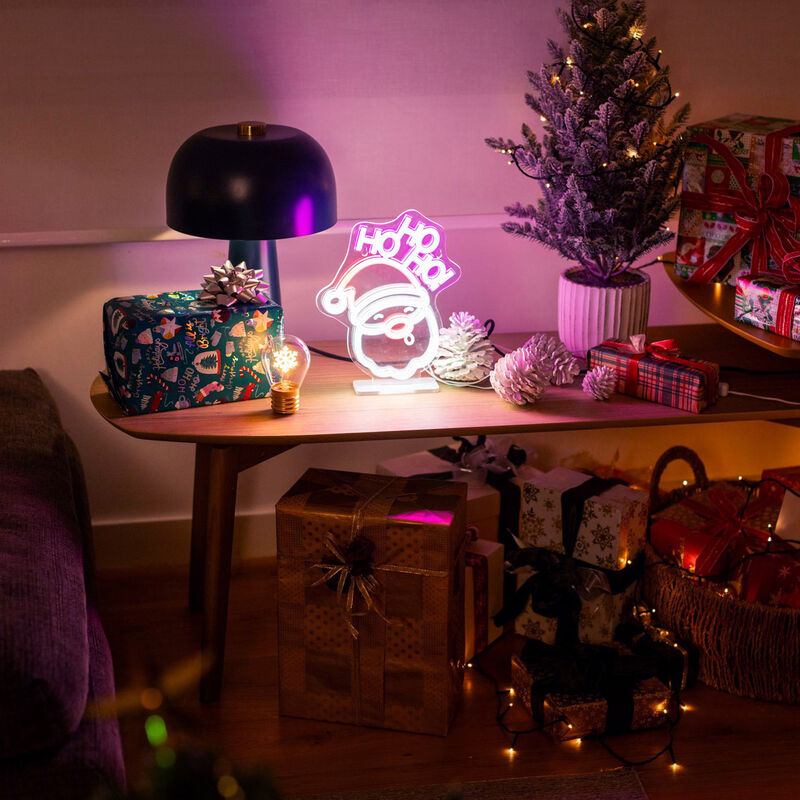 Neónový efekt LED svetelný nápis - Je to nápis