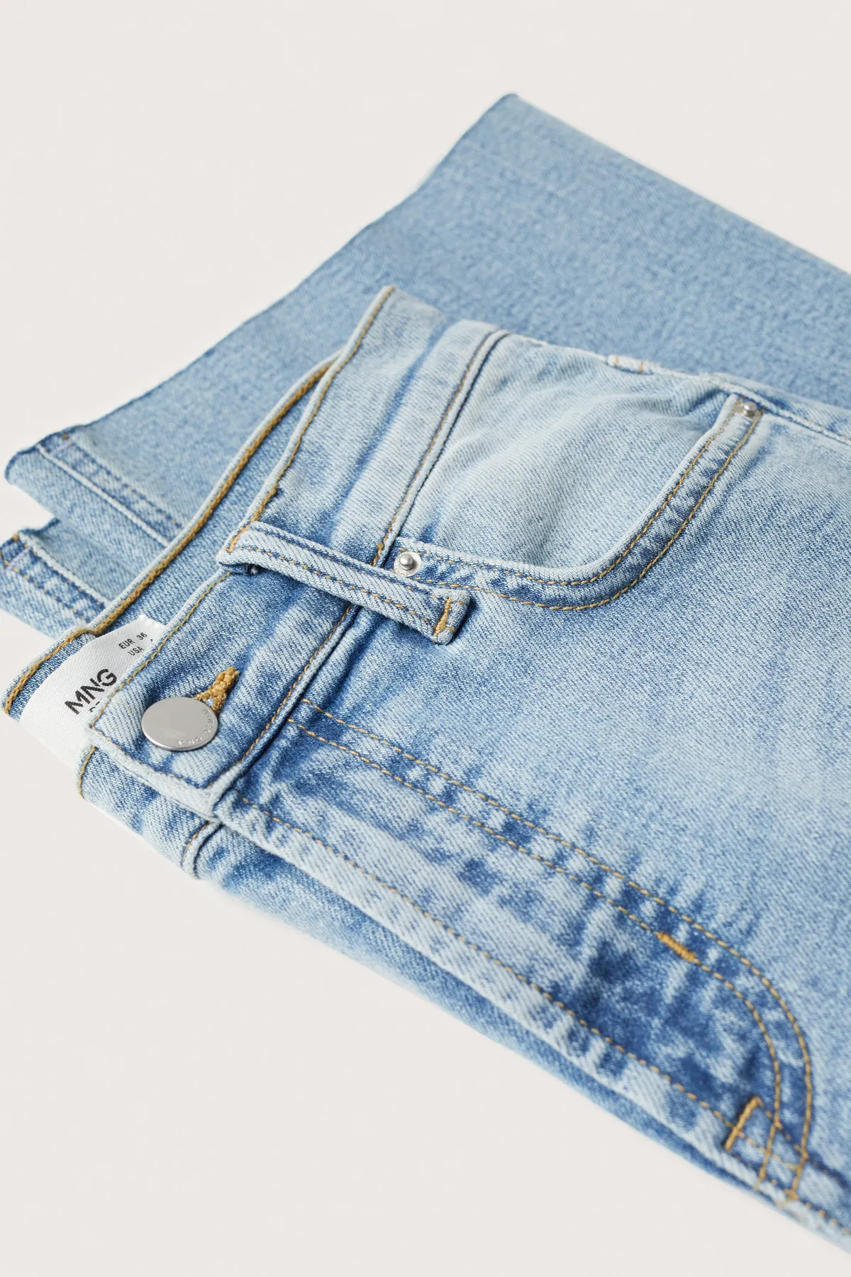 MANGO  Jeans - Blau - Wide Leg