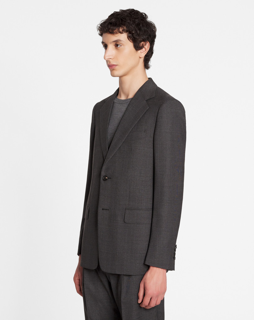 VESTE À BOUTONNAGE SIMPLE POCHES À RABAT