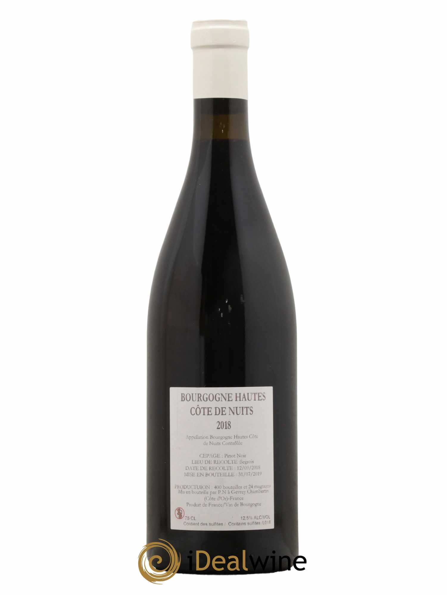 Hautes-Côtes de Nuits Jérémy Recchione 2018 - Lot de 1 Bouteille