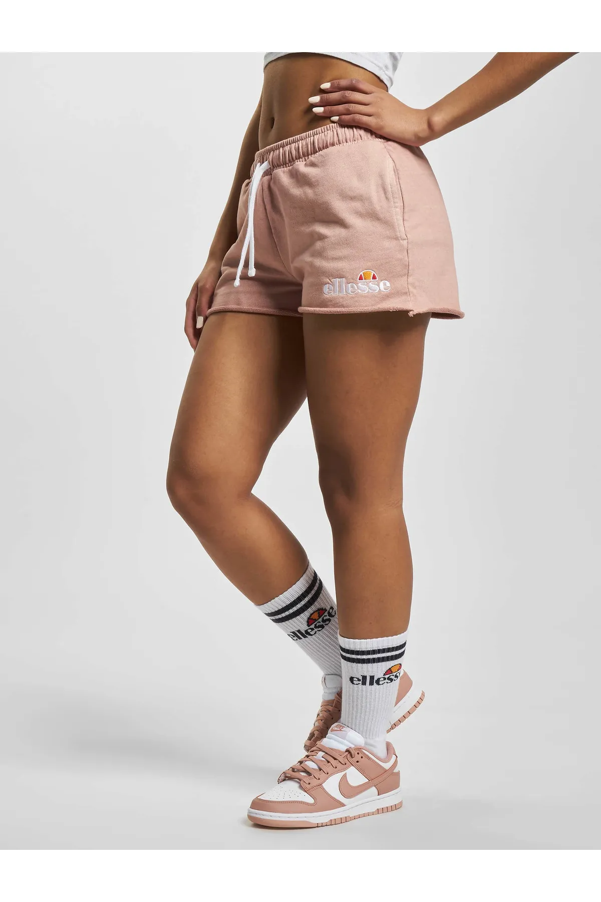 Ellesse  Kurze Sporthose - Rosa - Mittlerer Bund