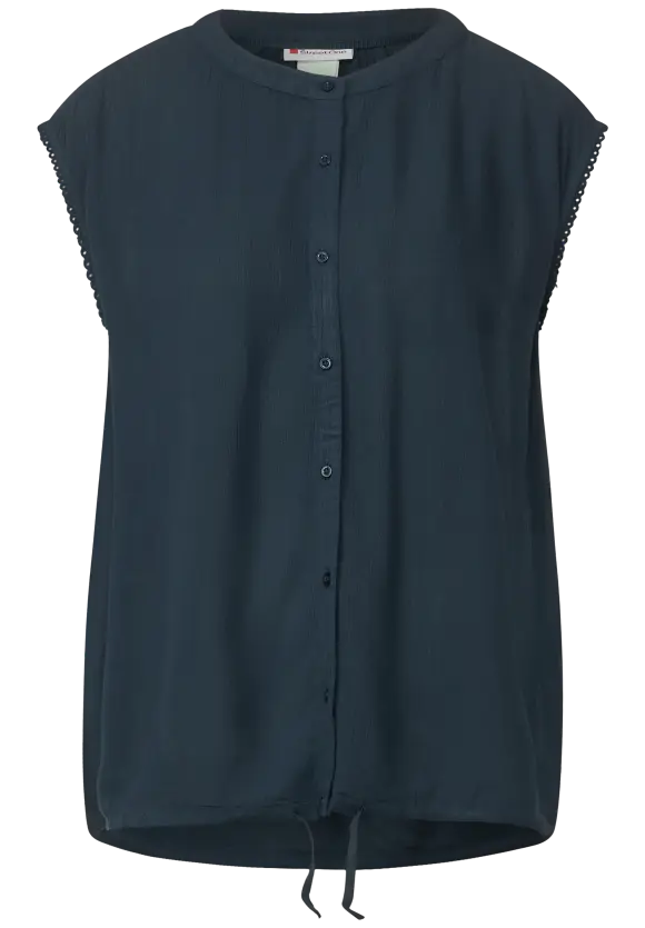 Street One Bluse in Crinkle Optik