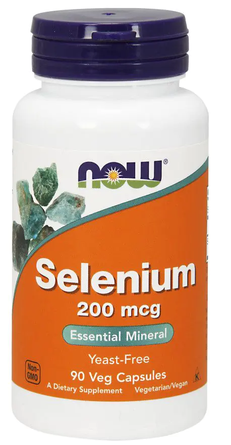 Now Foods Σελήνιο 200 mcg, Κάψουλες
