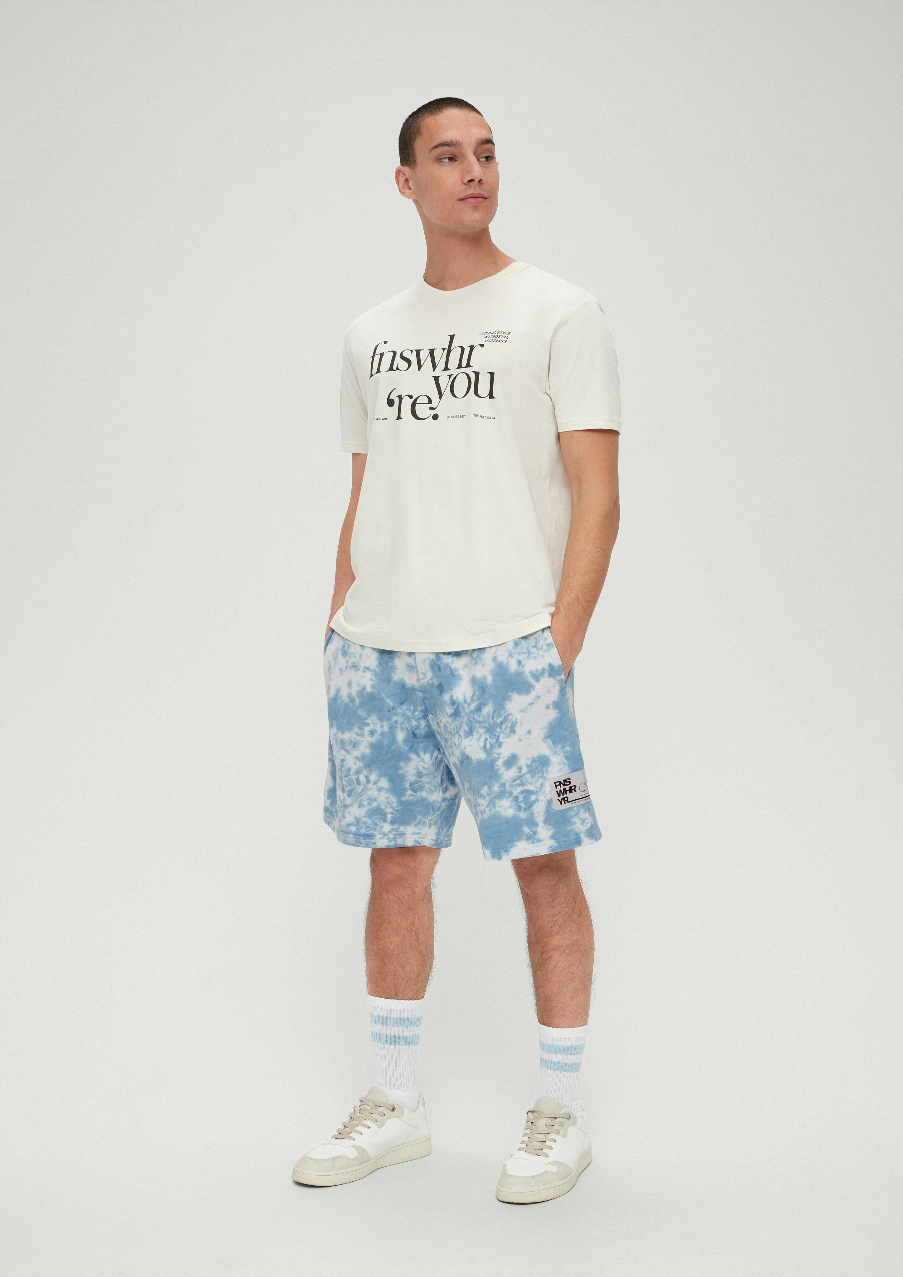 Batik-Sweatshorts aus Baumwolle  2131606-51V0