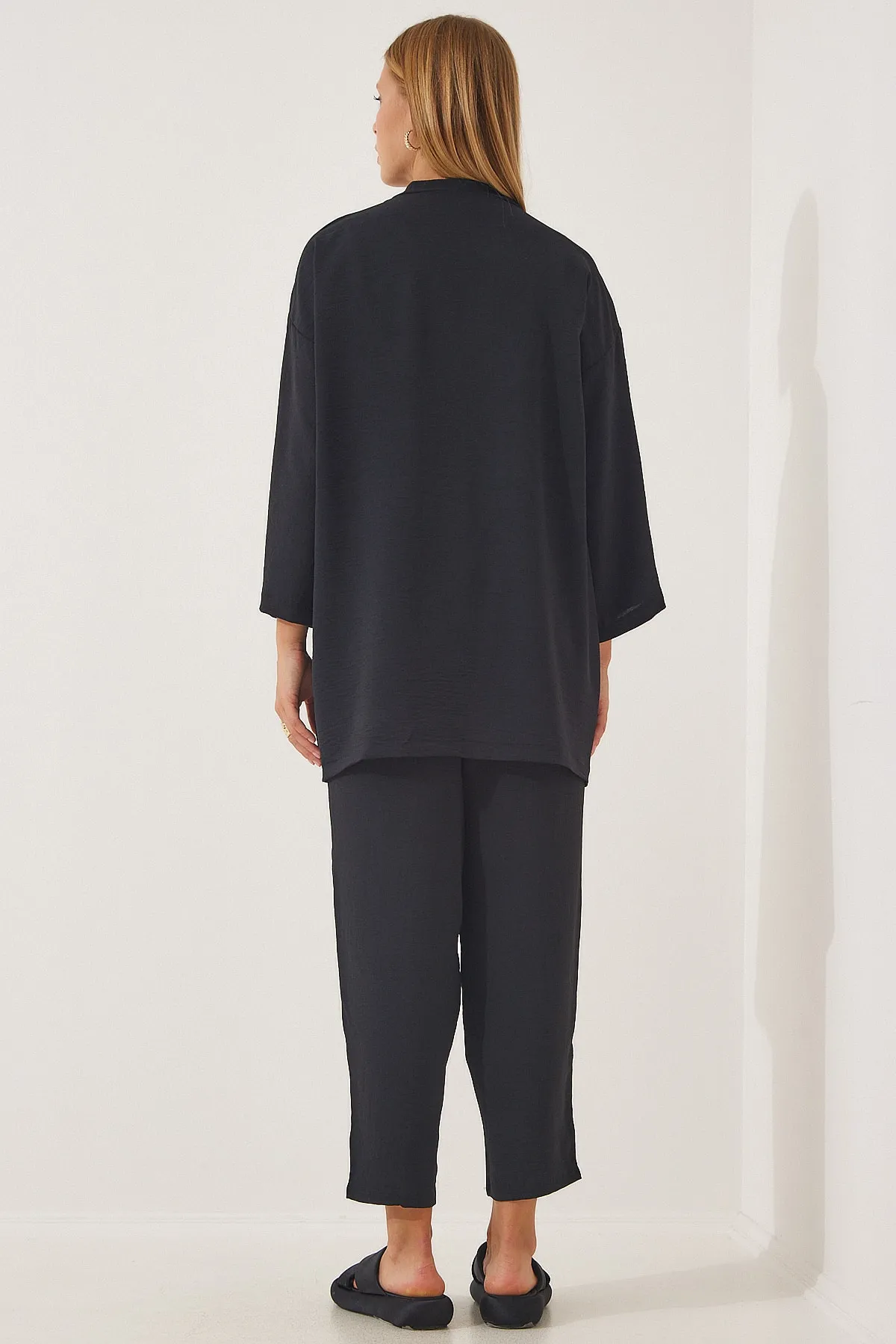 Happiness İstanbul  Zweiteiler - Schwarz - Oversized