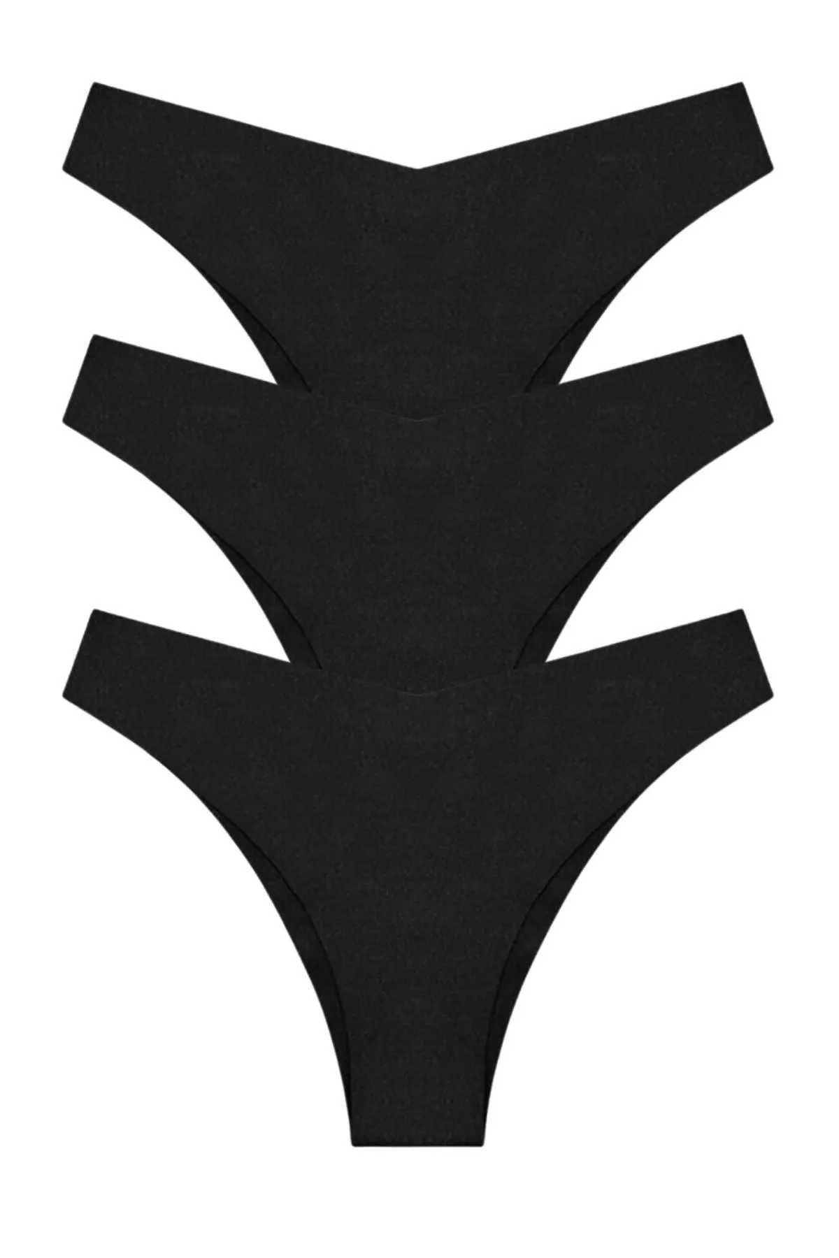 Newlilla  330 Nahtlose brasilianische Höschen im Laser-Design für Damen, im Set V6-330