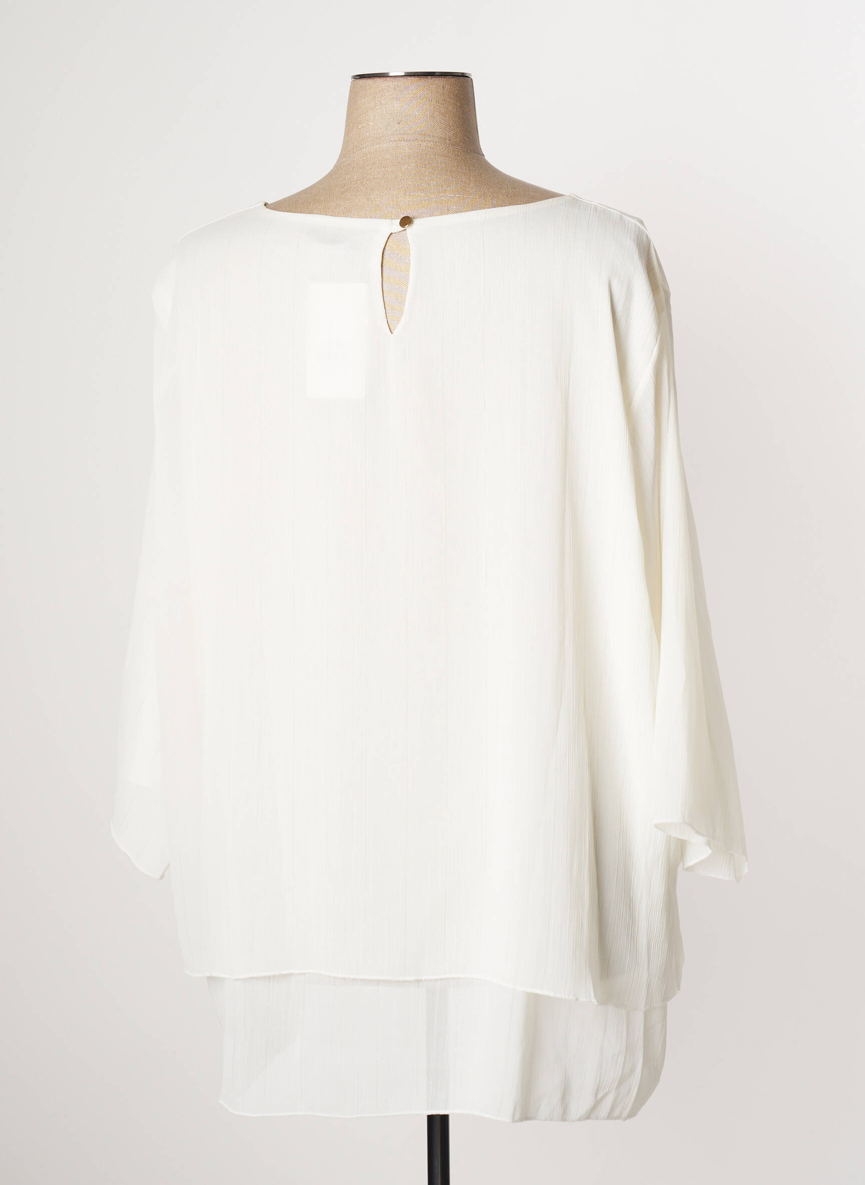 Mutiples Tuniquemanchelongue Femme couleur beige