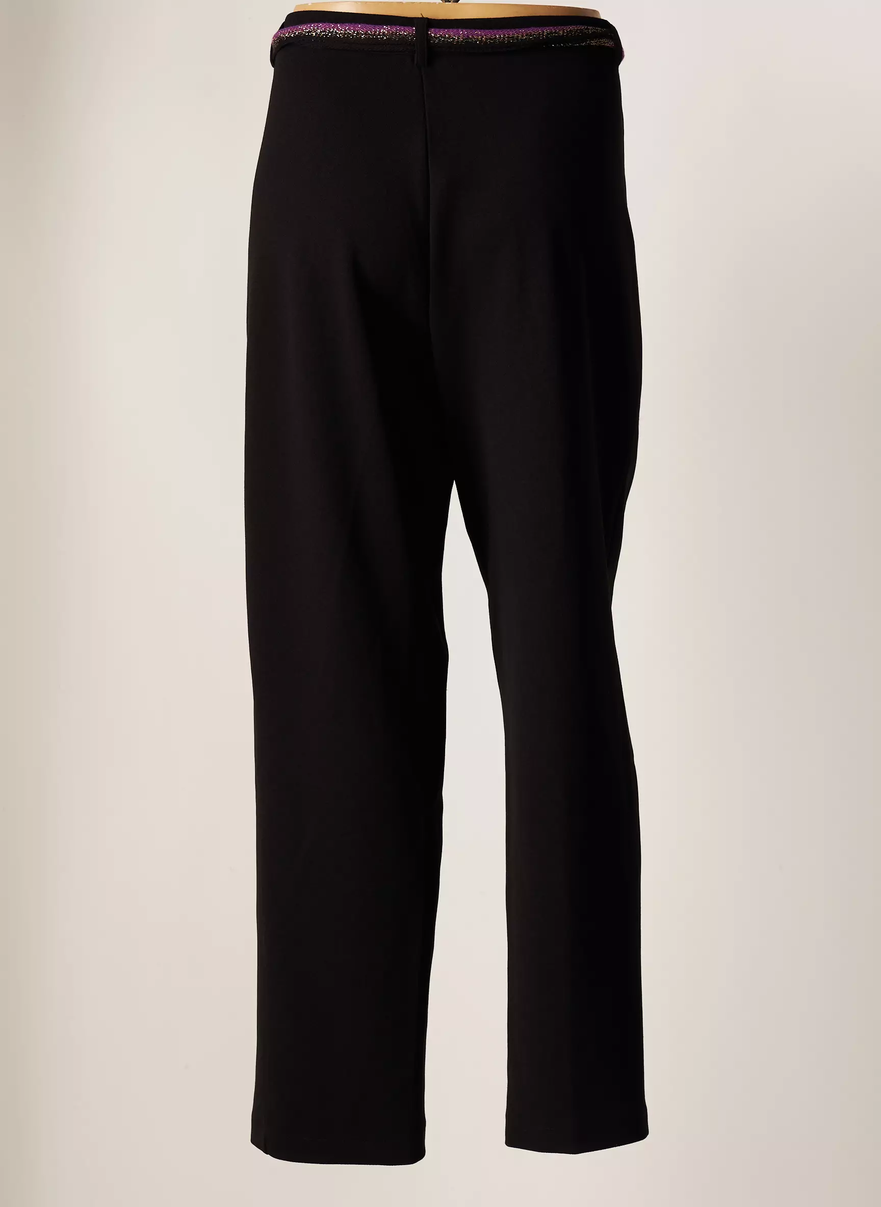 Fred Sabatier Pantalons Droits Femme couleur noir