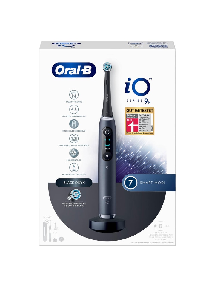 Oral-B Zahnbürste iO 9 Black in Schwarz günstig kaufen onesize