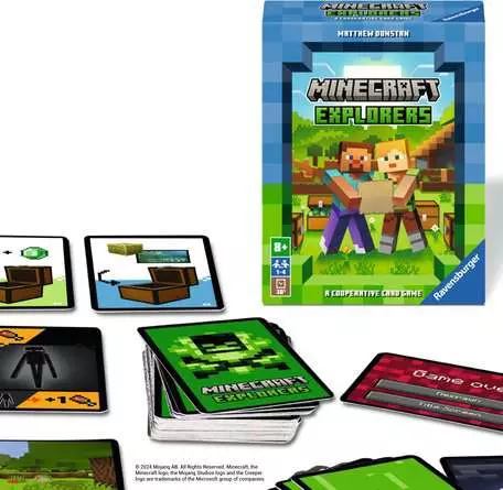 Minecraft Explorers - Kartenspiel ab 8 Jahren