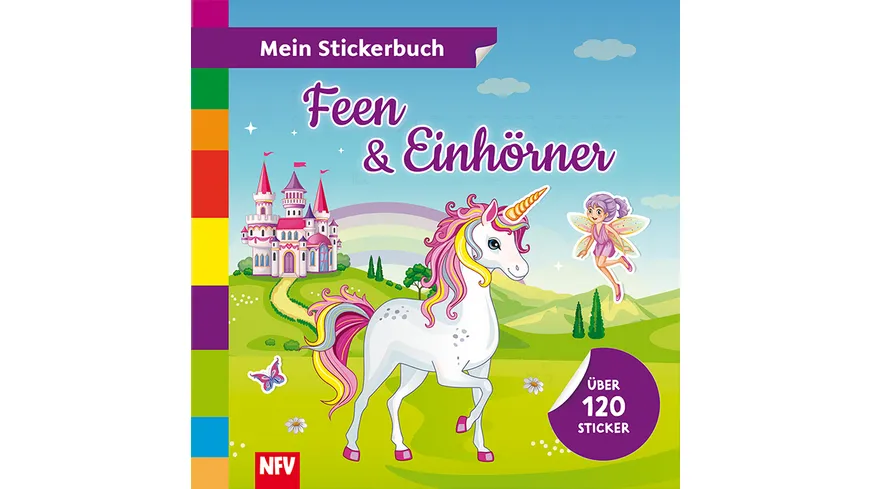 Feen & Einhörner - Mein Stickerbuch
