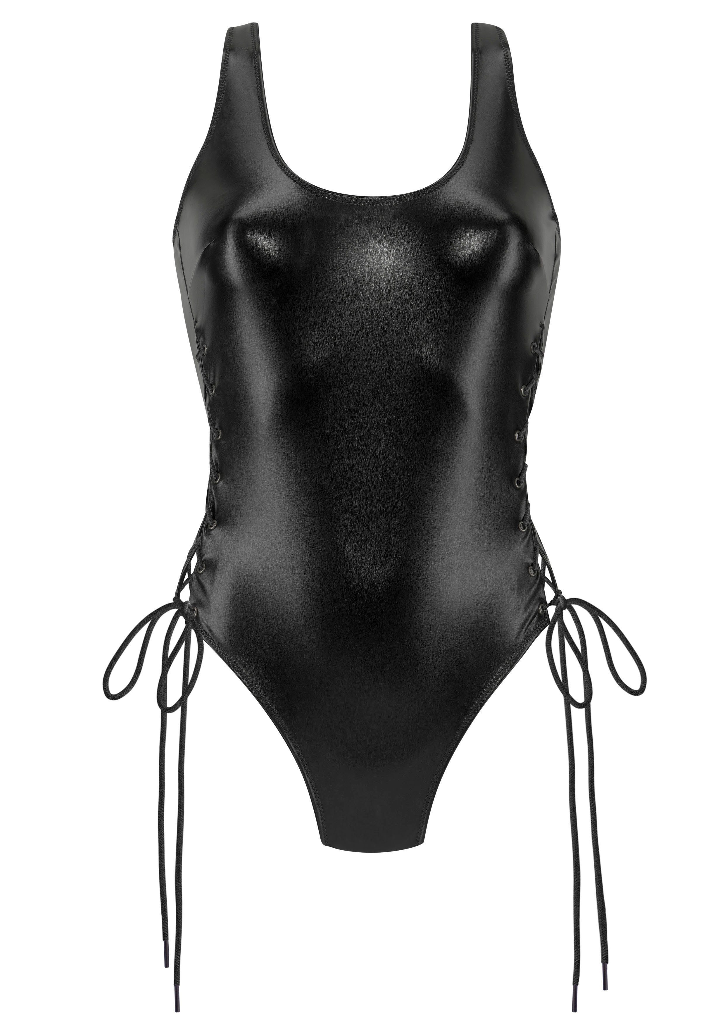 JETTE Stringbody mit aufregender Schnürung an den Seiten, sexy Dessous