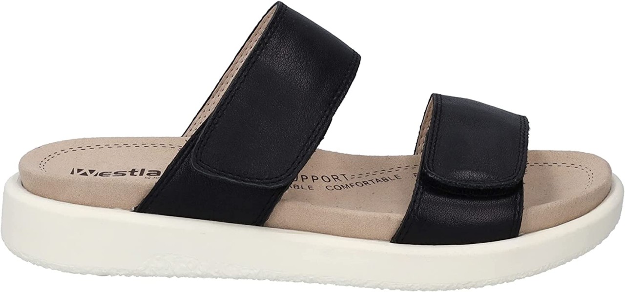 WESTLAND Komfort Sandalen schwarz