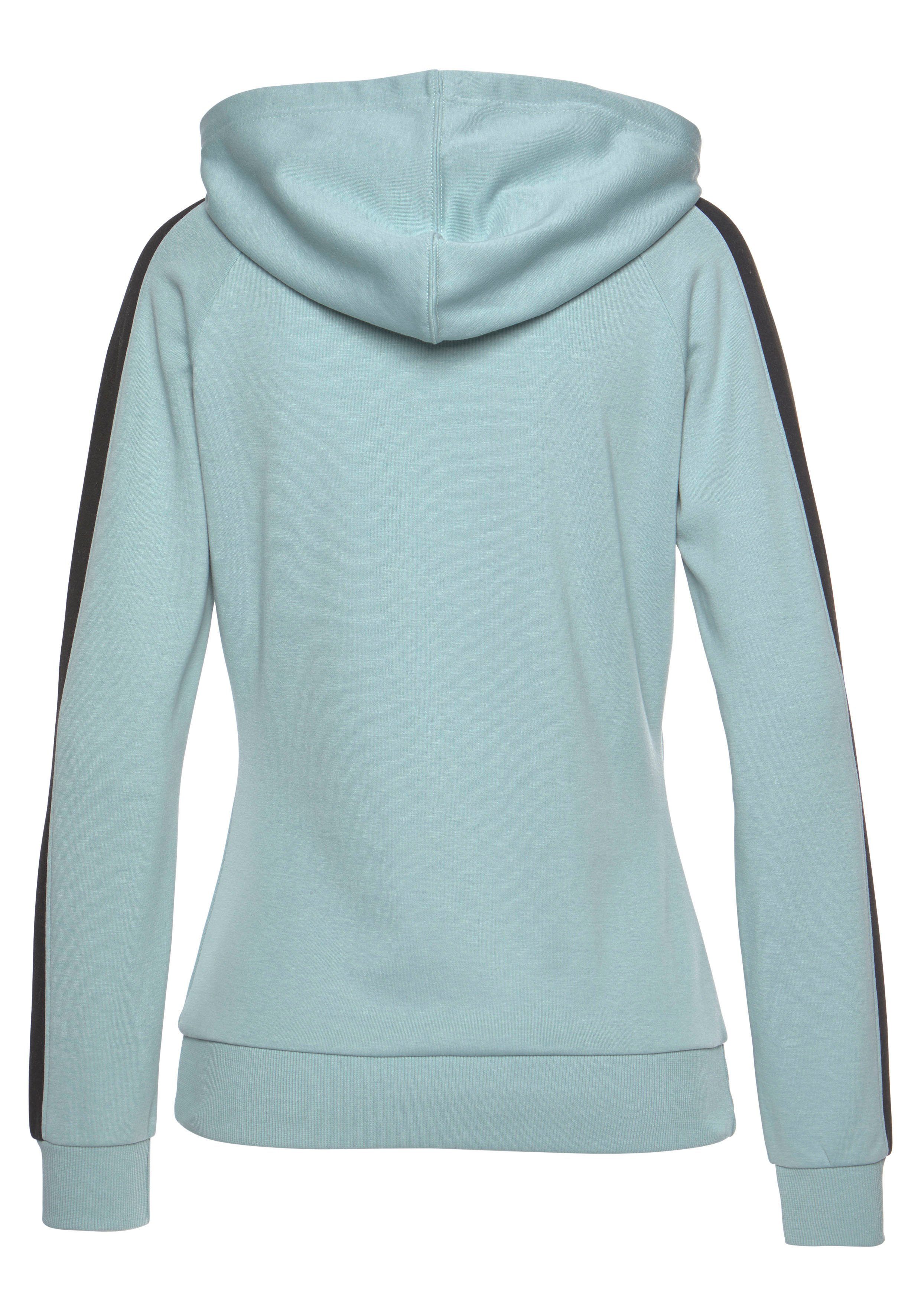 Bench. Loungewear Kapuzensweatshirt mit Seitenstreifen und Kängurutasche, Loungeanzug, Hoodie