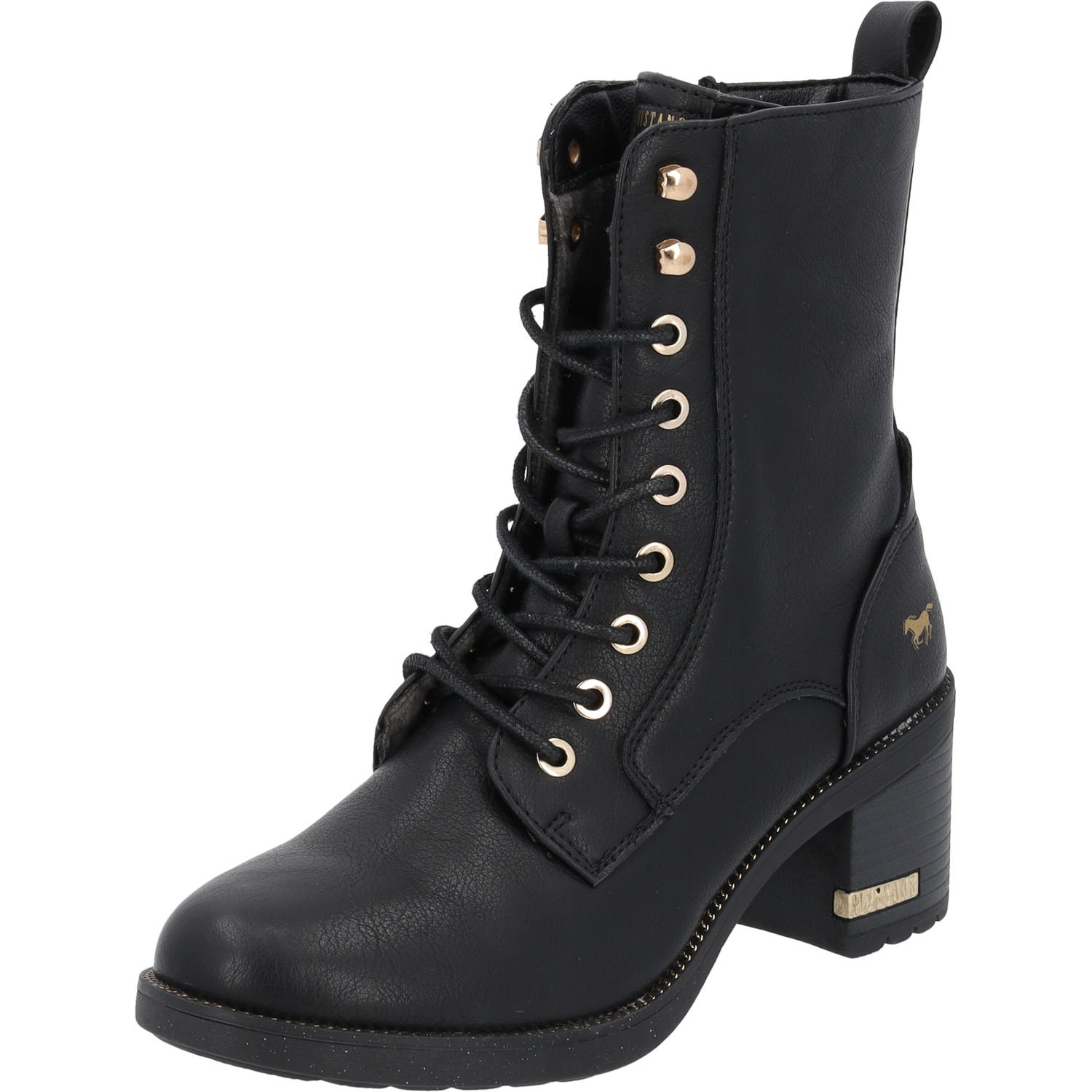 Mustang 1441506, Stiefeletten, Damen, Schwarz
