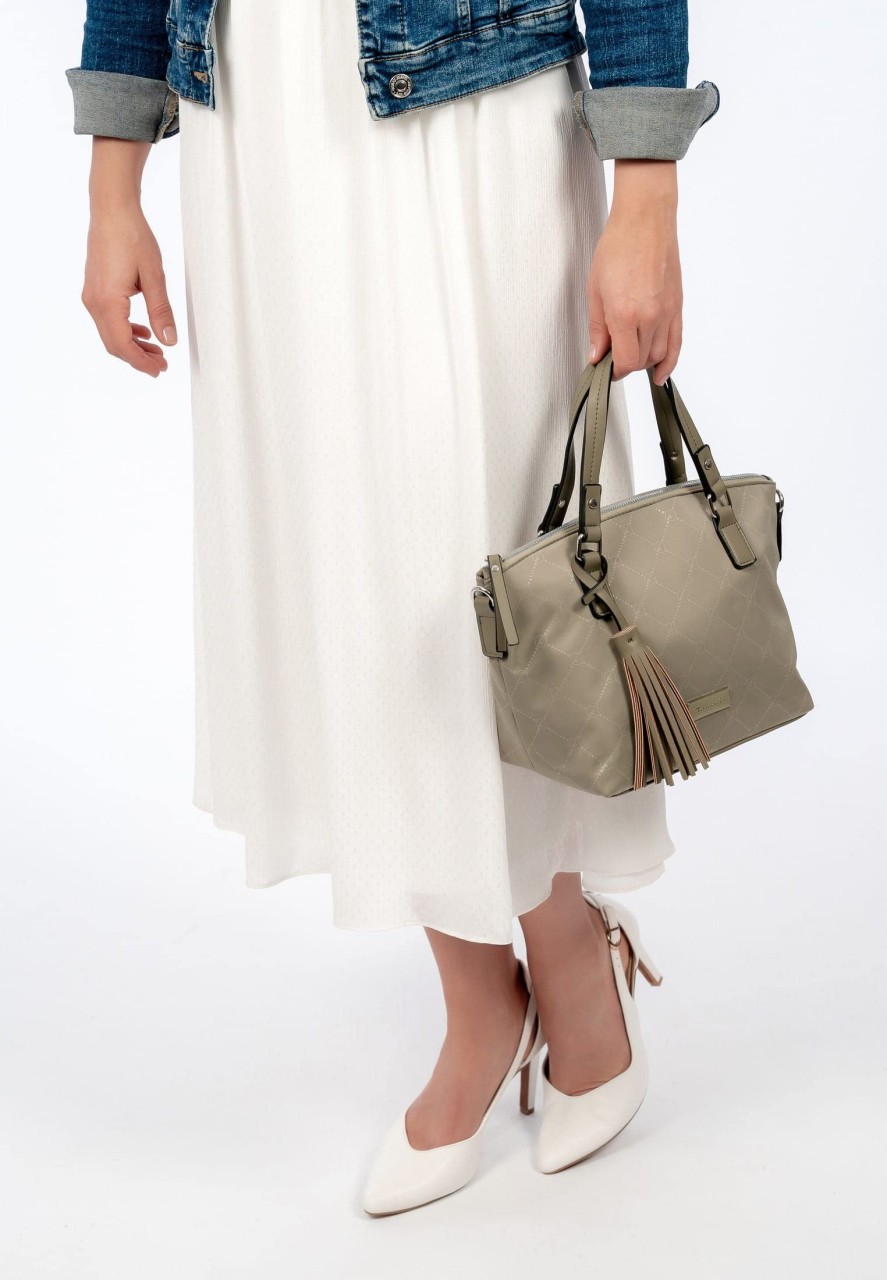 CALPIERRE Handtaschen khaki Lisa