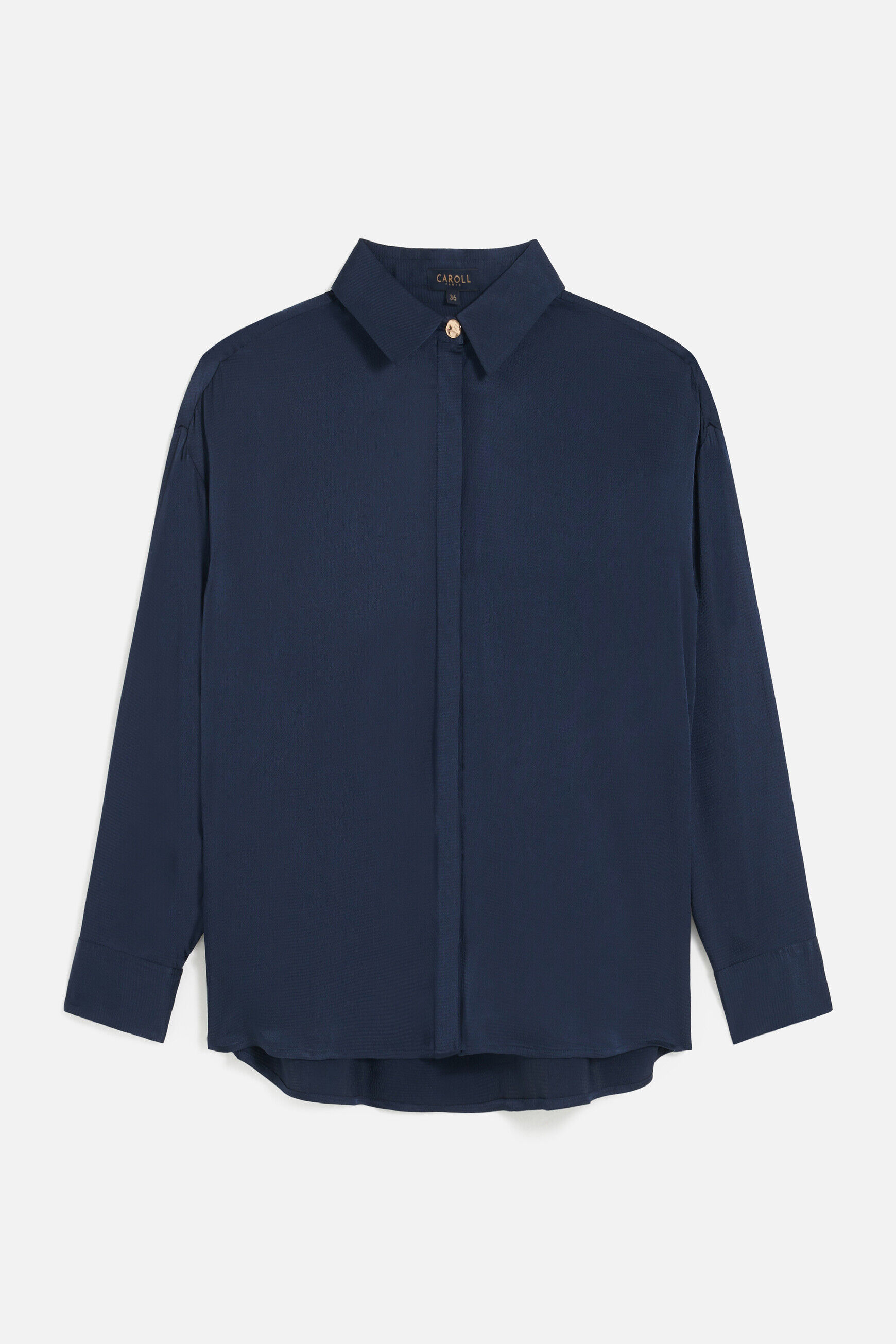 Chemise caby2 bleu marine femme