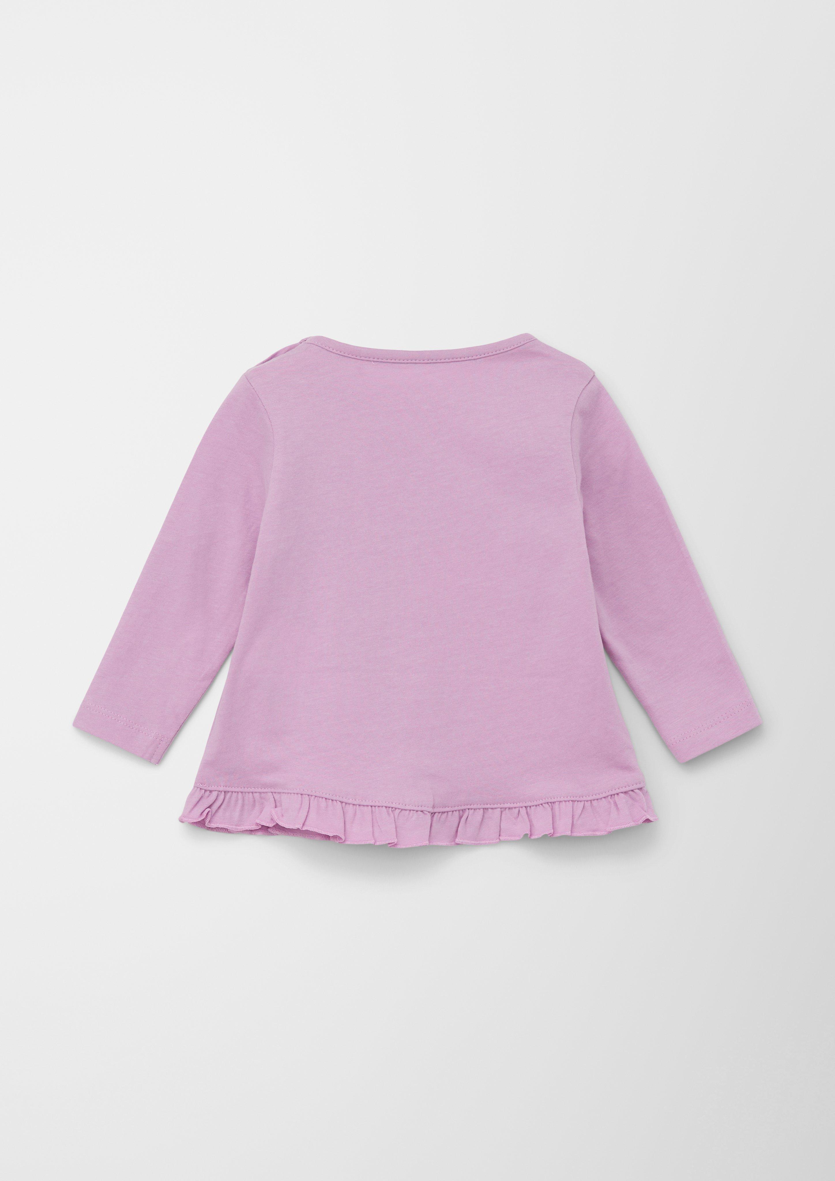 Longsleeve mit Rüschen  2128787-4443